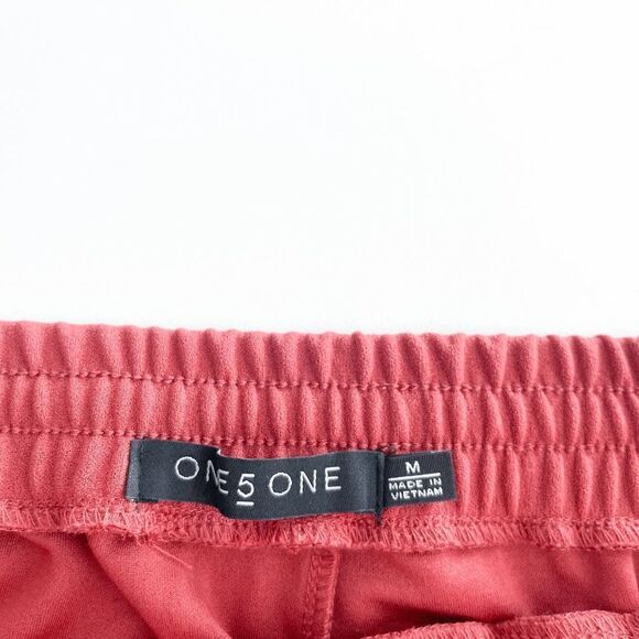 One 5 One Women's Rust Drawstring Dressy Jogger Style Pants Size Medium - Picture 9 of 9